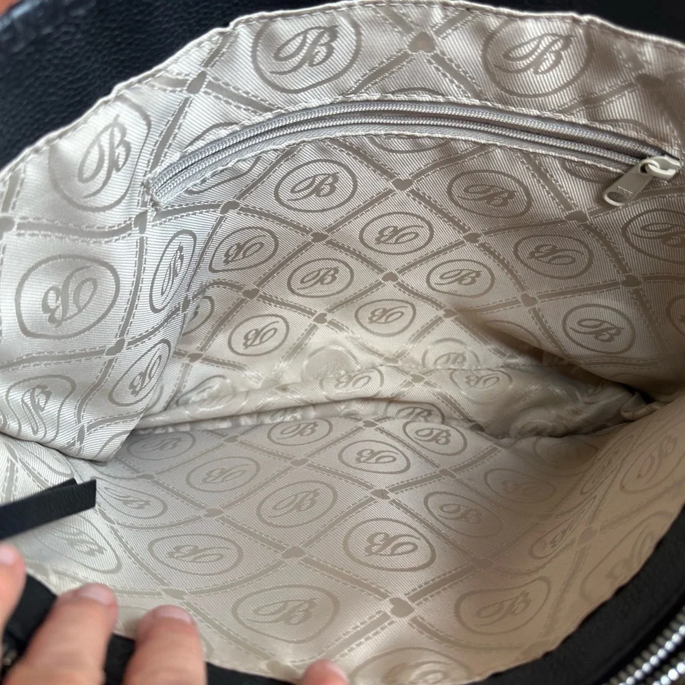 Brighton Gabriella Medallion Leather Tote in Black - Picture 12 of 16